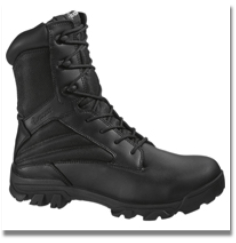 BATES MEN'S ZR-8 BOOT

Leather and nylon upper, Breathable lining, Cushioned removable insert, Slip resistant rubber outsole, Athletic cement construction
